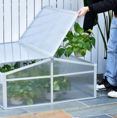 Záhradný polykarbonátový skleník | 100 x 100 x 48 cm č.3