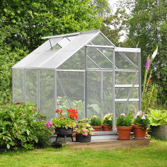 Hliníkový polykarbonátový skleník 5,85 m² | 190 x 190 x 195 cm č.2