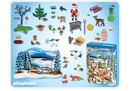 Adventný kalendár Playmobil 4166 Lesné zvieratká č.2