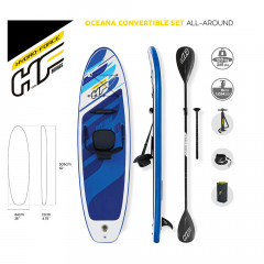 Paddleboard Bestway Oceana Convertible Set | 305 cm x 84 cm x 12 cm č.2