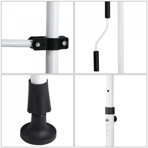 Teleskopická markíza 350 x 176-305 cm | béžová č.6