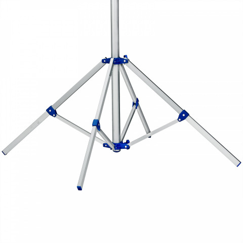 Hliníková otočná sušička 103 x 168 cm | strieborná č.5