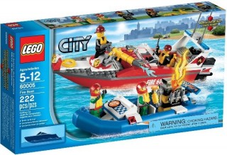 LEGO City 60005 Hasičský čln č.1