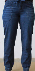 Dámske džínsové nohavice | Modrá č.1