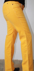 Dámske manšestrové nohavice | Yellow č.2