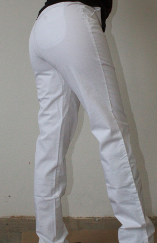 Dámske ľanové nohavice | White č.3