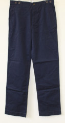 Pánske ľanové nohavice | Modrá č.1
