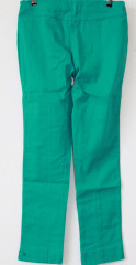 Dámske plátenné nohavice | Zelená č.2