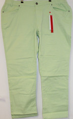 Dámske plátenné nohavice | Svetlozelená č.1