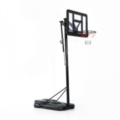 Basketbalový kôš so stojanom 230-305 cm | čierna