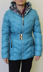 Dámska zimná bunda | Modrá č.1
