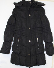 Dámsky zimný kabát | Čierna č.1