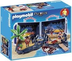 Playmobil 5347 Prenosná pirátska truhla č.1