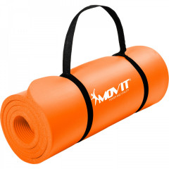 Gymnastická podložka na cvičenie 190 x 60 x 1,5 cm | oranžová č.1