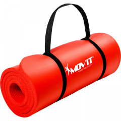 Gymnastická podložka na cvičenie 190 x 60 x 1,5 cm | červená č.1