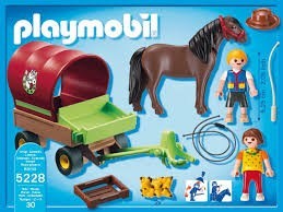 Playmobil 5228 Povoz s poníkom č.2
