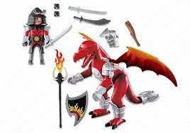 Playmobil 5463 Ohnivý drak s bojovníkom č.2