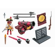 Playmobil 6163 Morský lupič s interaktívnym čeveným kanónom č.2