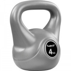 Kettlebell činka 4 kg | sivá č.2