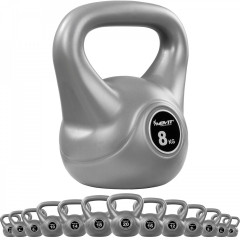 Kettlebell činka 8 kg | sivá č.1