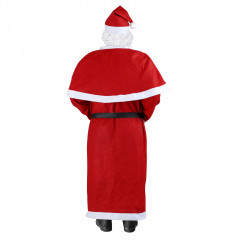 Vianočný kostým Santa Clausa s dlhým kabátom č.2