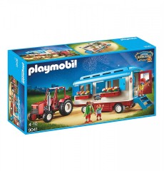 Playmobil 9041 Traktor s maringotkou č.1