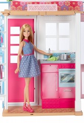 Mattel Barbie Dom 2v1 a bábika č.3