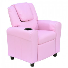 Detská skladacia stolička 62 x 56 x 69 cm | ružová č.1