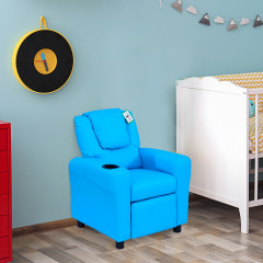 Detská skladacia stolička 62 x 56 x 69 cm | modrá č.2