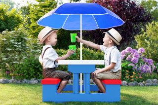Detská záhradná zostava so slnečníkom