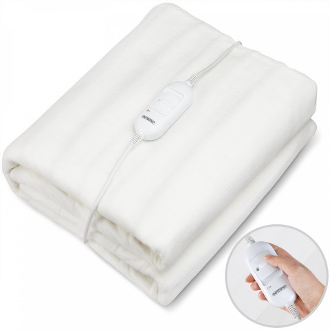 Vyhrievaná TV deka 190 x 80 cm | biela č.2
