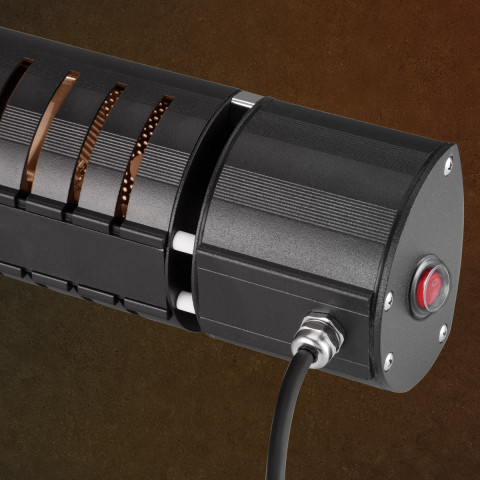 Infračervený ohrievač s diaľkovým ovládaním 3000W | čierna č.12