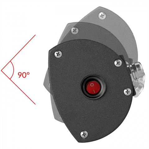 Infračervený ohrievač s diaľkovým ovládaním 3000W | čierna č.13