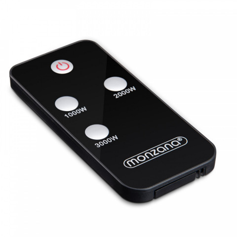 Infračervený ohrievač s diaľkovým ovládaním 3000W | čierna č.16