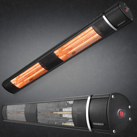 Infračervený ohrievač s diaľkovým ovládaním 3000W | čierna č.7