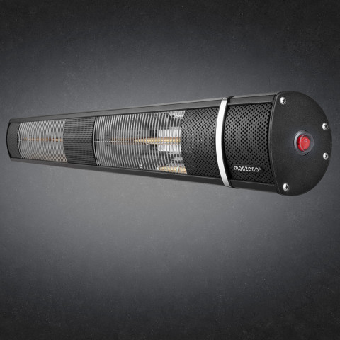 Infračervený ohrievač s diaľkovým ovládaním 3000W | čierna č.8