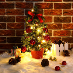Vianočný ozdobený stromček 35 cm | jedličky č.3