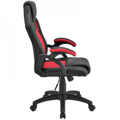 Kancelárska stolička Racing dizajn | červeno-čierna č.3