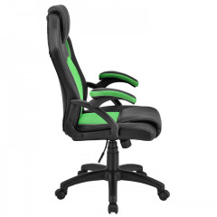 Kancelárska stolička Racing dizajn | zeleno-čierna č.3