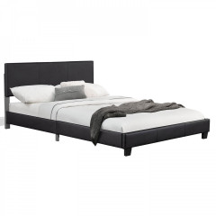 Čalúnená posteľ Barcelona 140 x 200 cm | čierna č.2