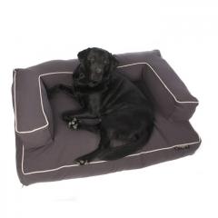 Luxusná pohovka pre psa Lex & Max Classic 115 x 75 x 35 cm | šedá č.3