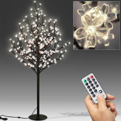 Dekoračný svietiaci LED stromček s 200 LED | teplá biela č.1
