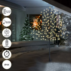 Dekoratívny LED stromček s 220 LED diódami | teplá biela č.3