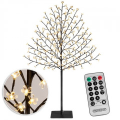 Dekoratívny LED stromček s 220 LED diódami | teplá biela č.1