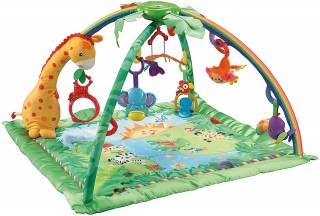 Fisher Price Rainforest Svetelná a hudobná hracia deka č.2