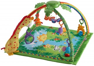 Fisher Price Rainforest Svetelná a hudobná hracia deka č.3