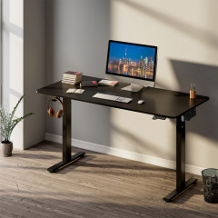 Kancelársky PC stôl 120x60 cm | čierna č.1
