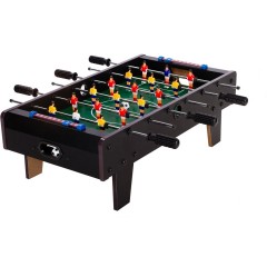 Náhradné diely k mini stolnému futbalu s nožičkami 70x37x25 cm | čierny č.1