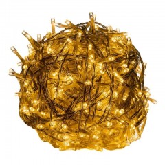 Vianočné LED osvetlenie 20 m | teplá biela 200 LED č.1