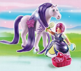Playmobil 6167 Princezná Viola a hrebeňový kôň č.2